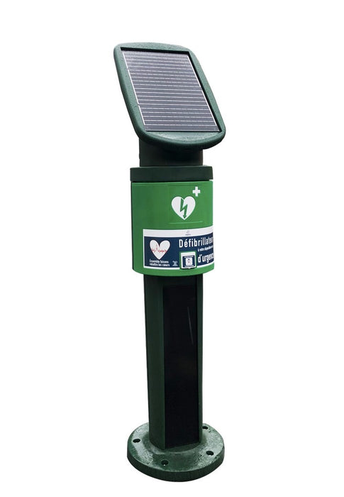 AIVIA AED Protect Solar Powered Outdoor Defibrillator Cabinet