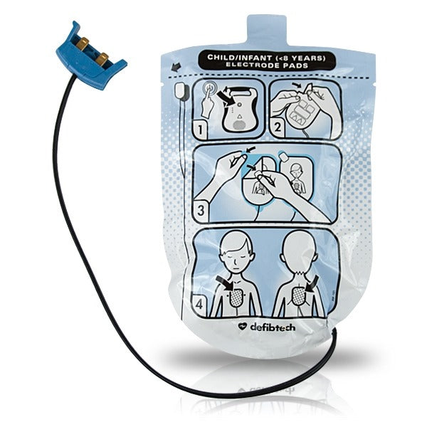 Defibtech Lifeline AED Paediatric Defibrillation Pads