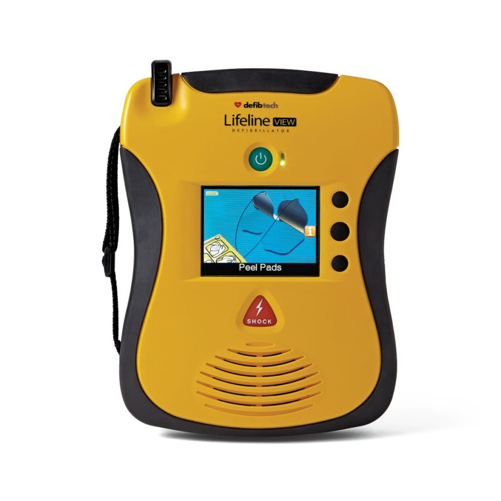 Defibtech Lifeline VIEW Semi-Automatic Defibrillator — defibshop ...