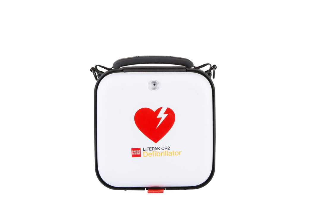 Physio Control Lifepak CR2 Semi Automatic Defibrillator With 4G And Carry Case