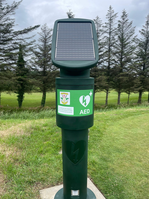 AIVIA AED Protect Solar Powered Outdoor Defibrillator Cabinet
