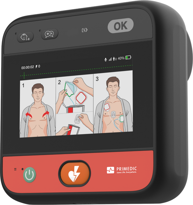 Primedic myPAD Display | Connected Semi-Auto