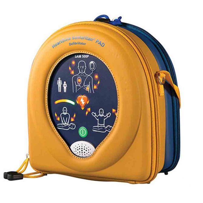 HeartSine samaritan PAD 500P AED – Semi-Automatic Defibrillator