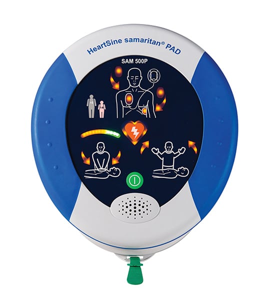 HeartSine samaritan PAD 500P AED – Semi-Automatic Defibrillator
