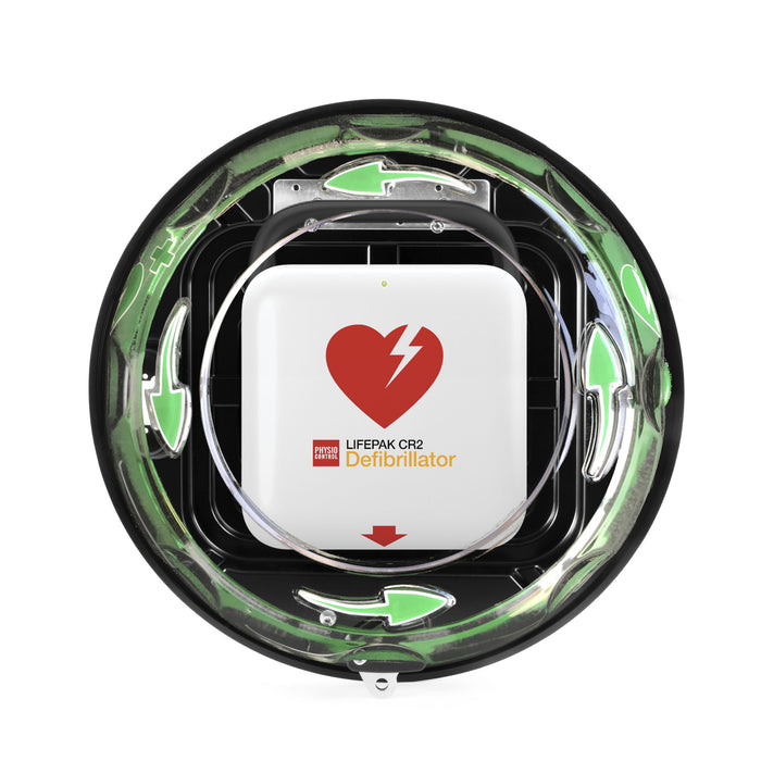 Rotaid Solid Plus External Alarmed AED Cabinet