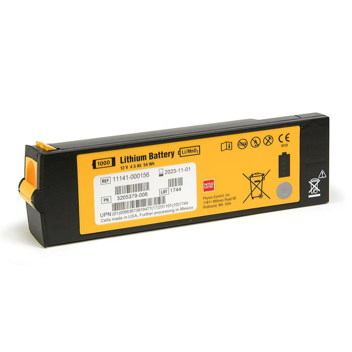 Physio-Control Lifepak 1000 Replacement Lithium AED Battery