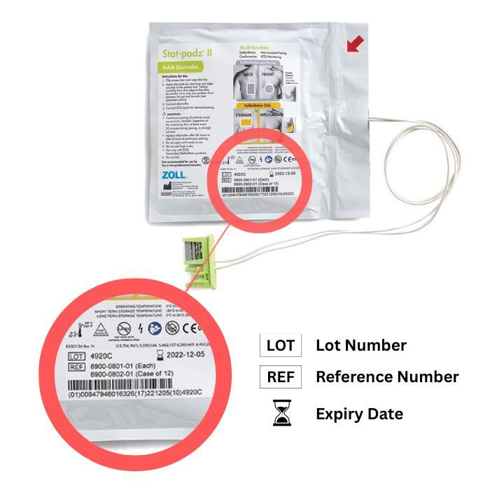 Zoll Stat Padz II (2 Sets)