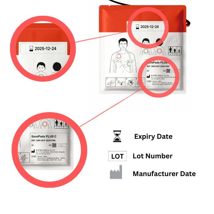 Primedic HeartSave myPAD Adult/Paediatric Electrode Pads